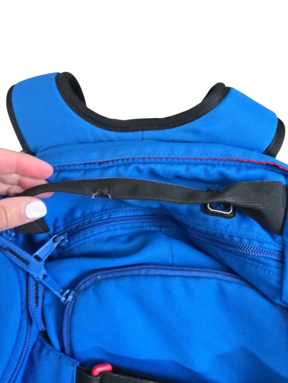 Burton Snowboard Backpack Blue Board Carry Laptop Boot Compartment EUC